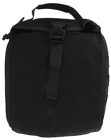 Outdoor-Helmtasche, Motorrad-Helmtasche aus Nylon Zum Wandern (Schwarz)