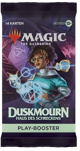 Magic: The Gathering Duskmourn: Haus des Schreckens Play-Booster Magic: The Gathering Duskmourn: Haus des Schreckens Play-Booster (Deutsche Version)