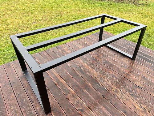 Tischgestell für schwere Platte, Tischgestell aus Metall, Küchentischsockel, Tischgestell für Marmorplatte, Tischsockel aus Glas, Flusstisch, F1