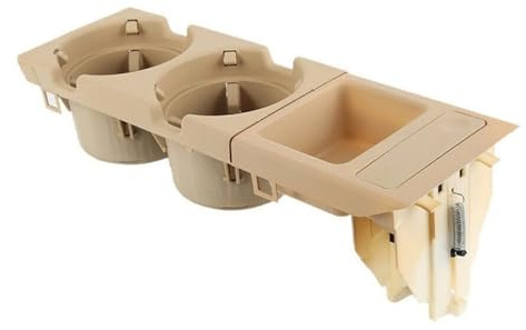 Supporto per bevande in plastica Portabicchiere Supporto per bevande multifunzione Auto Organizzatore Ricambi per auto E46 Integrazione interna semplice