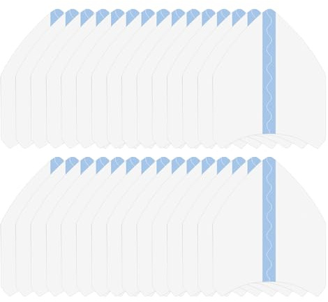 Lot de 30 pansements lifting pour jambes avec effet blanchissant la peau - Bandes invisibles et imperméables - Pansements anti-frottement en forme de V pour cuisses - Élastiques, respirants
