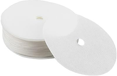 DIYEAH 100 Stück Runde Filterpapier für Vietnamesische Kaffeekanne Hochwertige Papierfilter für Espresso und Kaffeemaschinen Geschmacksneutral und Hitzebeständig