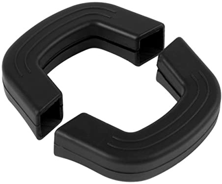 LIGIGWASH Protezione Copertura Resistente al Calore e Antiscivolo in Silicone Nero per Maniglia Pentola per Manico Pentola da Cucina per Uso in Cucina e Cottura
