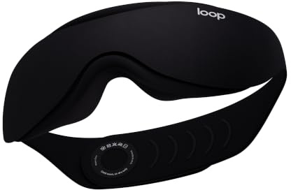 Loop Eclipse sovmask – Premium ljusblockerande ögonmask för sömn, resa, tupplur och sidosovare | Djupare mörker för enklare vila | Nära passform med utrymme för ögonfransar