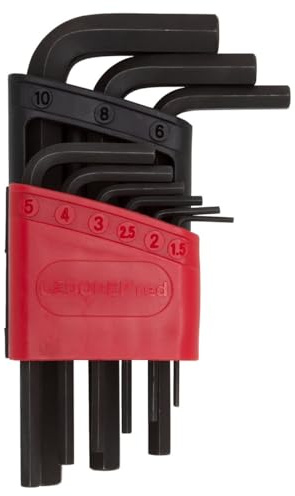 GEDORE red Winkelschraubendreher-Satz Innen-6-kant, 9-teilig, kurz