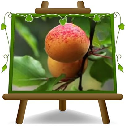 EURO PLANTS VIVAI Albicocco Valleggia pianta da frutto antico autofertile su vaso 20 cm Altezza 150~170 cm - Età 2 anni