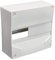 Coffret électrique - Tableau électrique étanche - Coffret tableau - Module électrique - Coffret vide - DEBFLEX Coffret Modulaire Vide 1 Rangée 13 modules 250X240X103mm Blanc