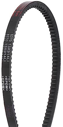 sourcing map 2Stk AX36(13x914Li) Gezahnte Keilriemen AX-Abschnitt Antrieb Rohkante Gürtel 914mm Innen Umfang EPDM für Kraftübertragung