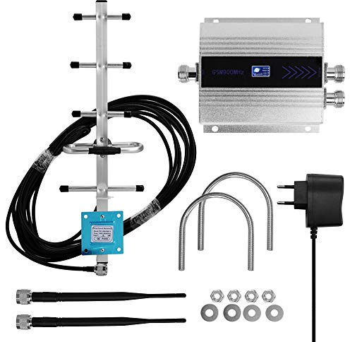 Amplificatore del segnale ripetitore del segnale del telefono cellulare ripetitore del telefono cellulare LCD GSM900 a doppia estremità con antenna Yagi