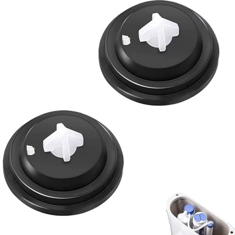 Kryzulax 2 Pièces Rondelles de Joint Chasse d'Eau WC,Rondelles de Diaphragme,Membranes pour Robinet Flotteur,Réparation Facile de la Chasse d'Eau,pour L'entretien des Chasses D'eau des Toilettes