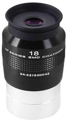 Telescope Eyepiece, 82 Grad 18/24/30 mm 2 Zoll Ultraweitwinkel-Metallhomogenes Okular Astronomisches Teleskopzubehör ，Parts(82-18mm)