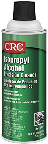 CRC Isopropyl Alcohol Cleaner, 12 Wt Oz, (Pack of 12), 03201CS