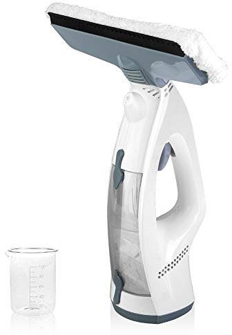 Lavavetri Pulitore Elettrico Professionale Pulire Vetri Aspiragocce Pulitore 3 in 1 Aspirapolvere per Finestre, Specchi, Piastrelle, Vetri Finestre Auto