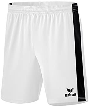 Erima Unisex Erwachsene Retro Star Short (3152102), weiß/schwarz, L