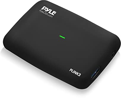 Pyle Capture Card 4K USB3.1 HDMI-to-USB Audio-Video Record via DSLR Camcorder Action Cam, Ultra High Speed, PS3, P4, PS5, Xbox, Nintendo Switch, Wii, Game Streaming, Conference Live Broadcast-PLINK3