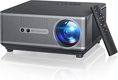 Proiettore, 【autofocus/correzione trapezoidale】1080P Full HD proiettore home cinema 4K supportato, YABER WiFi6 Bluetooth, videoproiettore sigillato antipolvere, compatibile con smartphone/TV