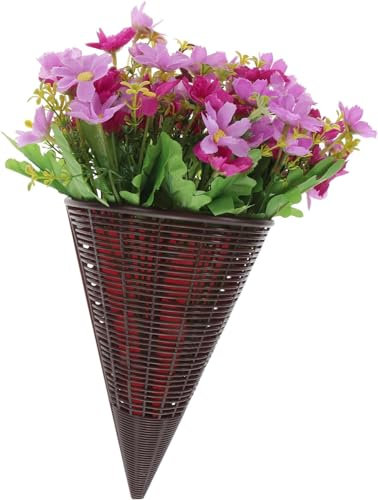 Artificial Flowers，Wall Hanging Artificial Flowers Greenery Hanging Plant Door Baskets for Flowers Front Door Fake Hanging Flowers Front Door Basket Houseplants Eucalyptus Plants Fake Flowers Indoor