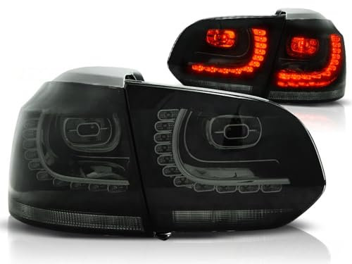 Tuning-Tec LED Rückleuchten in rauchglas für VW Golf 6 10.2008-2012