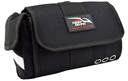 NGCG Heavy-Duty Diving Storage Bag Portable Dive Mask Pouch Bag Snorkel Equipment for and Snorkeling Diving Bag Backpack for Underwater Collecting Small, Black