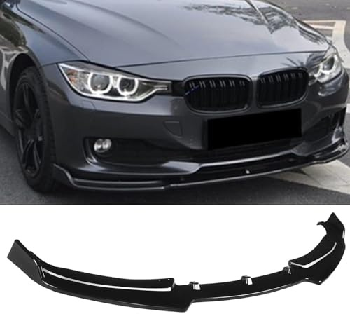 CWMLB Auto Frontlippe Frontspoiler für BMW 3er F30 F31 2013-2019,Auto Frontspoiler Frontstoßstange Lippe Spoiler Auto Frontlippe Spoiler Lip Splitter Diffusor