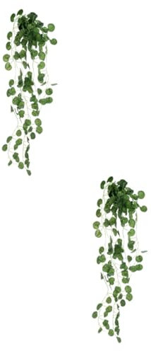 Amosfun 2pcs Artificial Wall Hanging Rattan Decor Lifelike Outdoor Plants for Garden Autumn Decorations Vine Plants Party Hanging Decors