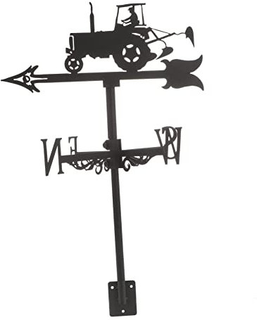 OFFSCH Weathervane Kunst Wetterfahne Für Garten Metallrichtungsfahne Für Und Farm Installieren Für Wohn Und Gartenbereiche