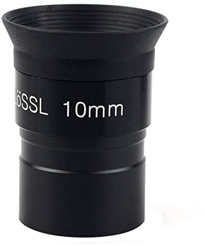 Mikroskopzubehör Okular 10mm 25mm 40mm 1,25 Zoll Teleskop Okular Set voll Multi beschichtetem Metall schwarz Haltbarkeit und zuverlässige Leistung(10mm)