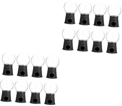 Veemoon 16pcs Machine Stand Candy Dispenser Machine for Boys and Girls Gumballs Toys for Birthday Party