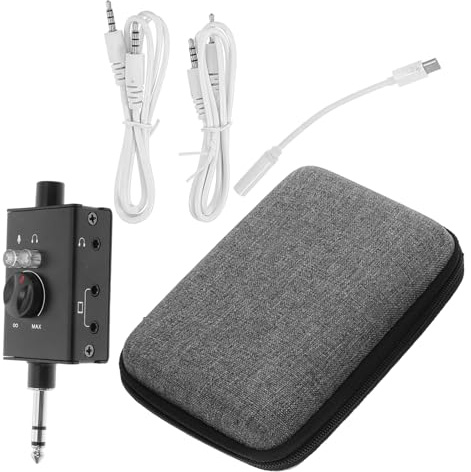 Milisten Mezclador De Tarjeta De Sonido Con Superficie De Control De Mezcla y Convertidor De Consola De Mezcla Digital Para Podcasting Para Equipos De Dj y De Audio
