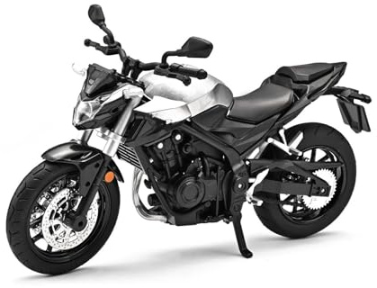1:12 För CB400F CB 400F CB400 F Motorcykelmodell racerbil simulerad bil Motorcykelsamling(Silver)