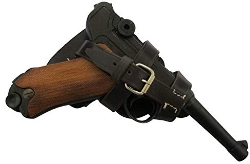 warreplica Paratrooper German P08 Luger Brown Leather Holster Fallschirmjager Holster