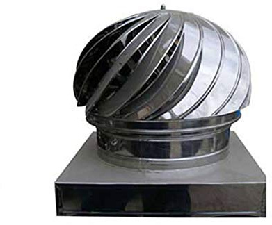 Kaminaufsatz Kaminkugel Schornsteinaufsatz Schornsteinabdeckung Kaminhut Kamin Edelstahl Schornsteinaufsatz Schornsteinhut Kaminabdeckung Kaminaufsatz (20,5cmx20,5cm)