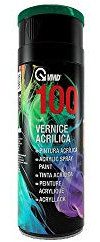 VMD 100 -Bomboletta di Vernice Spray Acrilica Colori Ral Professional 400 Ml, Adatti per tutti i tipi di vernice , legno, plastica, metallo, ferro, alluminio e bronzo (6009 VERDE ABETE)