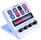 Elgato Stream Deck + White, mixer audio, produzione live e controller da studio, per streaming, gaming, con striscia tattile personalizzabile, manopole e tasti LCD, compatibile con Mac, PC