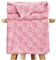 GC GAVENO CAVAILIA Mantas – Mantas de Forro Polar Esponjoso para Cama, sofá, sofá – Cómodas Mantas térmicas, cálidas y acogedoras – Elegante Manta Jacquard (130 x 180 cm) – Rosa Rubor