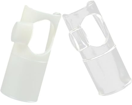 VICASKY Flute Mouthpiece Replacement Nylon Material 2pcs for E/f Tones with Easy Installation and Better Air Tightness Flute Accessory for Beginners and Professional Musicians