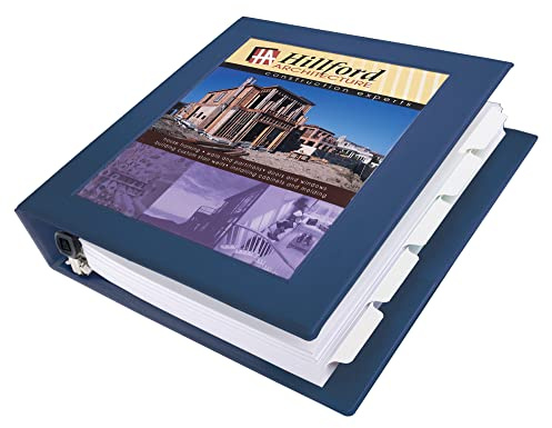 Avery Heavy-Duty Framed View 3-Ring Binder, 1.5 EZD Rings, 1 Navy Blue Binder (68059)