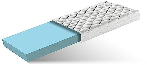 Betten-ABC Bambini Baby- und Kleinkindmatratze, Bezug waschbar, Gesamthöhe ca.12 cm, ÖkoTex Zertifiziert, produziert nach deutschem Qualitätsstandard (Größe: 70 x 140 cm)