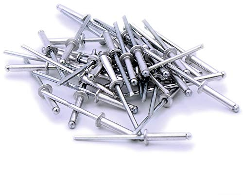 M3 (3mm x 16mm) Dome Blind Rivet - Aluminium (Pack of 40)