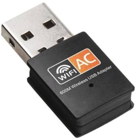 Jedel ScanFX Nano USB WiFi de Banda Dual 11AC Adaptador 600 MB/s de 2,4/5 GHz