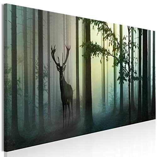 murando - Leinwandbild Landschaft Natur Tiere, 90x30 cm, 1-teilig, modern | Hochwertige Leinwand, sofort aufhängbar, ideal fürs Wohn- oder Schlafzimmer, wasserfest und lichtecht, langlebig, stilvoll
