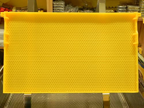 11 Nordwaben Rähmchen DNM Normalmaß 394x223mm gelb unbewachst kochfest lebensmittelecht Imker Imkerei DN 3,63€/Stk