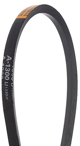 sourcing map A-1330 V-Riemen Antrieb Gürtel 1330mm Innen 13mm Breite 8mm Dicke Umfang Gummi für Kraftübertragung Stromübertragung