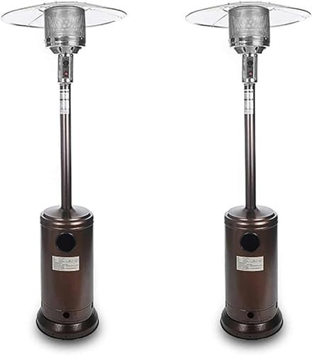 Chauffe-terrasse Chauffe-terrasse Extérieur Chauffe-Patio au Propane Chauffe-Patio extérieur Chauffe-terrasse au gaz Chauffage au Propane Chauffe-terrasse extérieur avec Thermostat réglable, convien