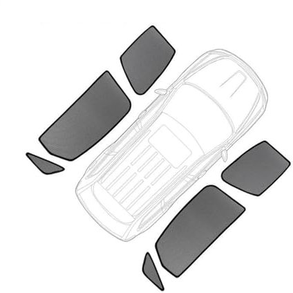 Auto-Sonnenschutz Für CRV Für CR-V 5 Sitze 2017-2022 Seite Fenster Sonnenschirm Magnetische Sonnenschutz Sonnenschutz Sonnenschirm Kinder Vorhänge Sonnenschutz Vorhang(6PCS Side)