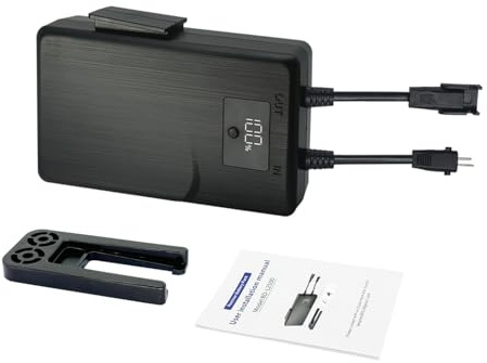 STAIGO Batteria universale per mobili reclinabili Alimentazione ricaricabile per mobili elettrici a 2 pin per Okin-Limoss-Berkline-Med con display a LED [2500mAh]
