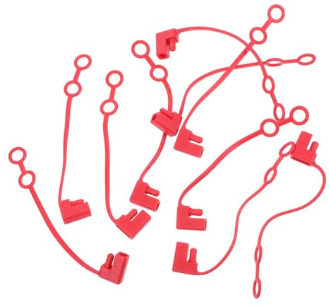 KICHOUSE 10piezas Cubierta Antipolvo Cable Alimentación Protector Conector Cable Cubierta Tomacorriente Puerta Timbre