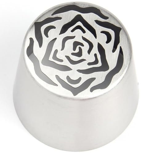 Lpitoy Douilles De Tuyauterie Russes, Douilles De Glaçage De Fleurs, Ensemble De Douilles De Décoration De Gâteaux, Pointes De Glaçage Tulipe Rose, Fournitures De Décoration De Gâteaux