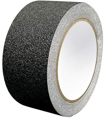 Guest Ruyunlai Tapetenbordüre selbstklebend zum Aufkleben für Wohnzimmer Küche Badezimmer Abnehmbare Wasserdicht Bodenleiste PVC Dekorative Bordüre Schwarz matt 5cm X 500 cm