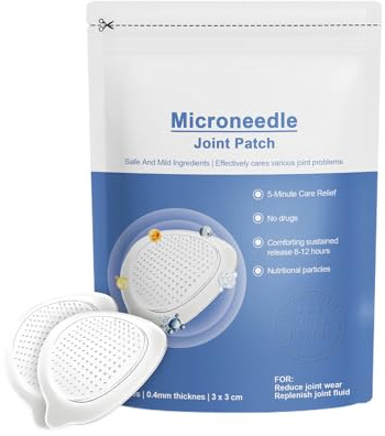 Parche articular, cintas portátiles para el cuidado de la rodilla, producto cómodo para la muñeca y el tobillo para mujeres, hombres y adultos, 2 pares de cintas calmantes para y piernas | Parche Natural de Cuidado Articular Para Cuello, Espalda, Tobillo, Pierna, Rodilla, Muñeca